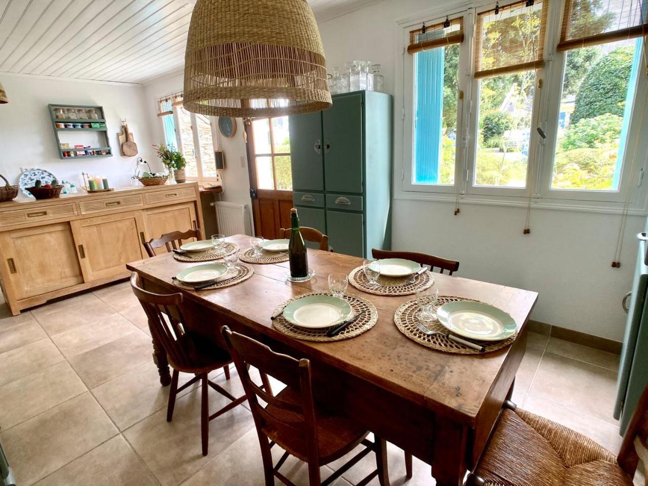 Penty Legona, Authentique Et Chaleureux, 2-6 Pers Villa Moelan-sur-Mer Exterior photo