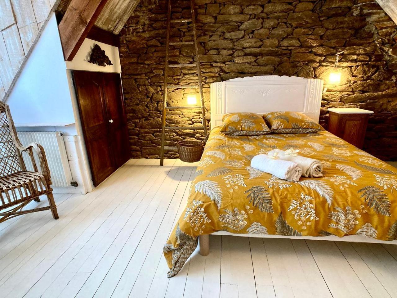 Penty Legona, Authentique Et Chaleureux, 2-6 Pers Villa Moelan-sur-Mer Exterior photo